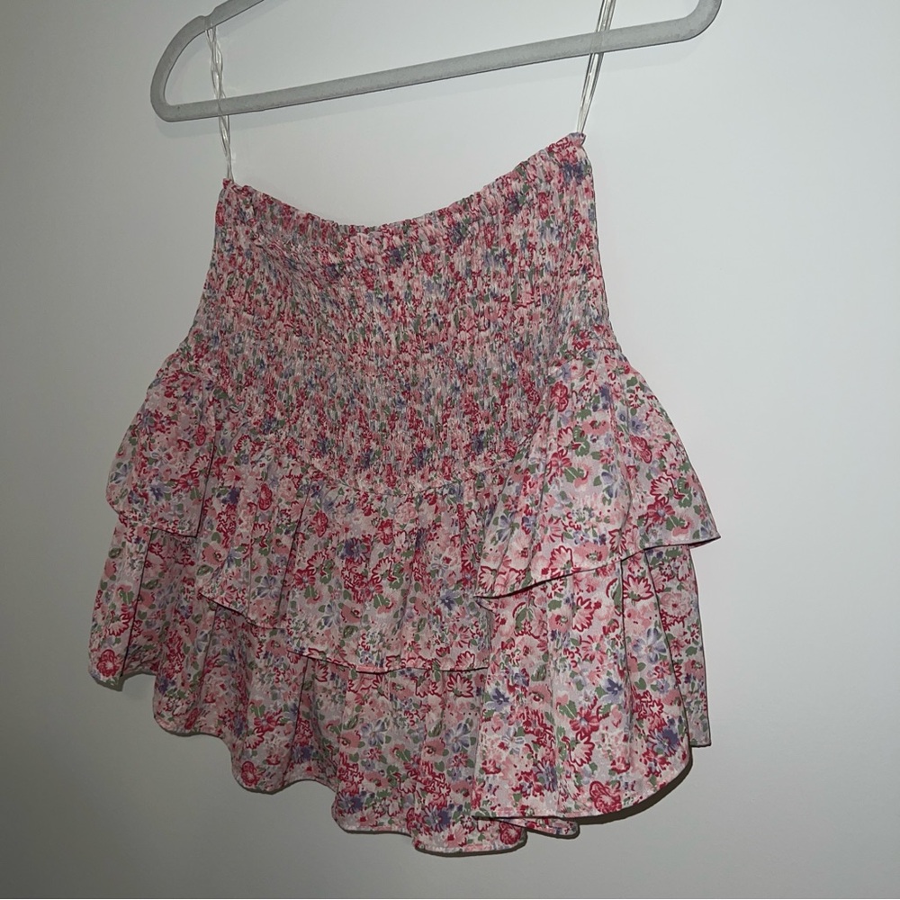 Entro Multicolor Floral Skirt